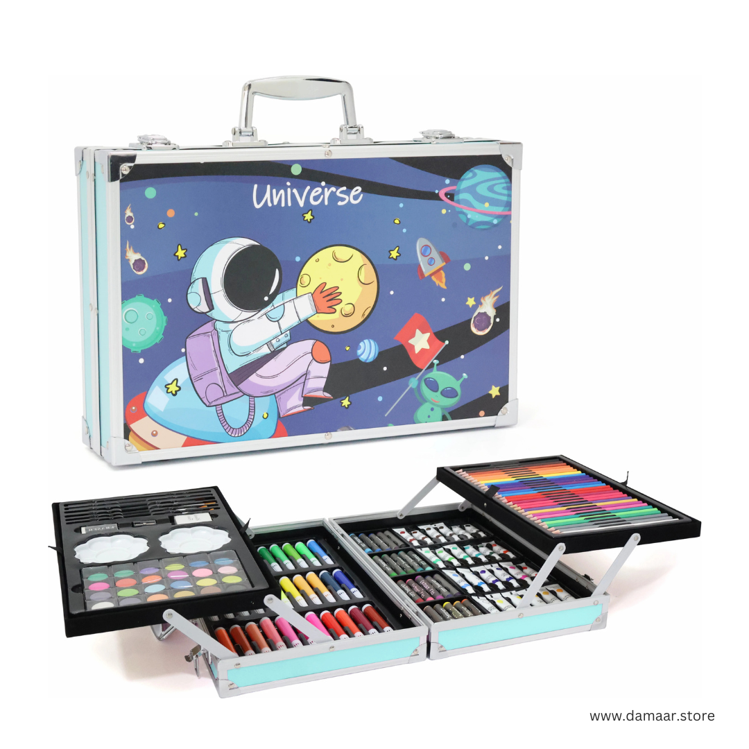 Art Kit in Portable Suitcase Style | Multiple Colouring Options | Professional Drawing Kit | Return Gift