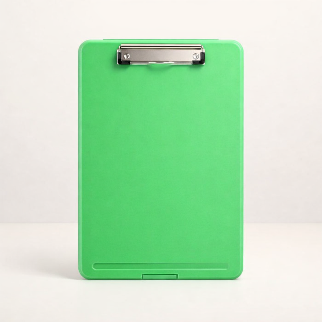 Clipboard File with Storage Box | Writing Pad and A4 Paper Storage | Lightweight and Durable | For Student or Office Use