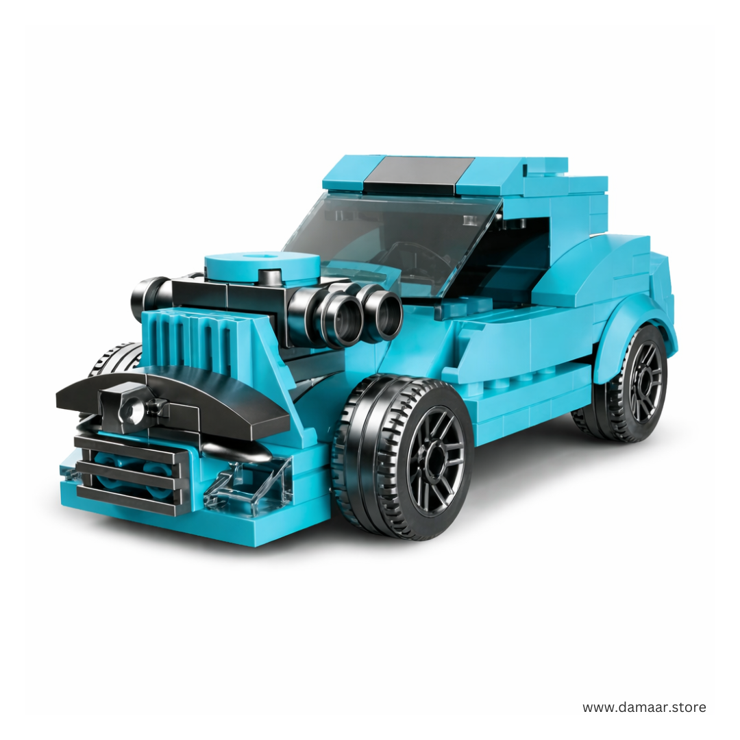 Thunder Racing Vehicles | Build 10 Unique Vehicles | Multificence, Lego Style | For Kids Aged above 6 Years | Gift Set