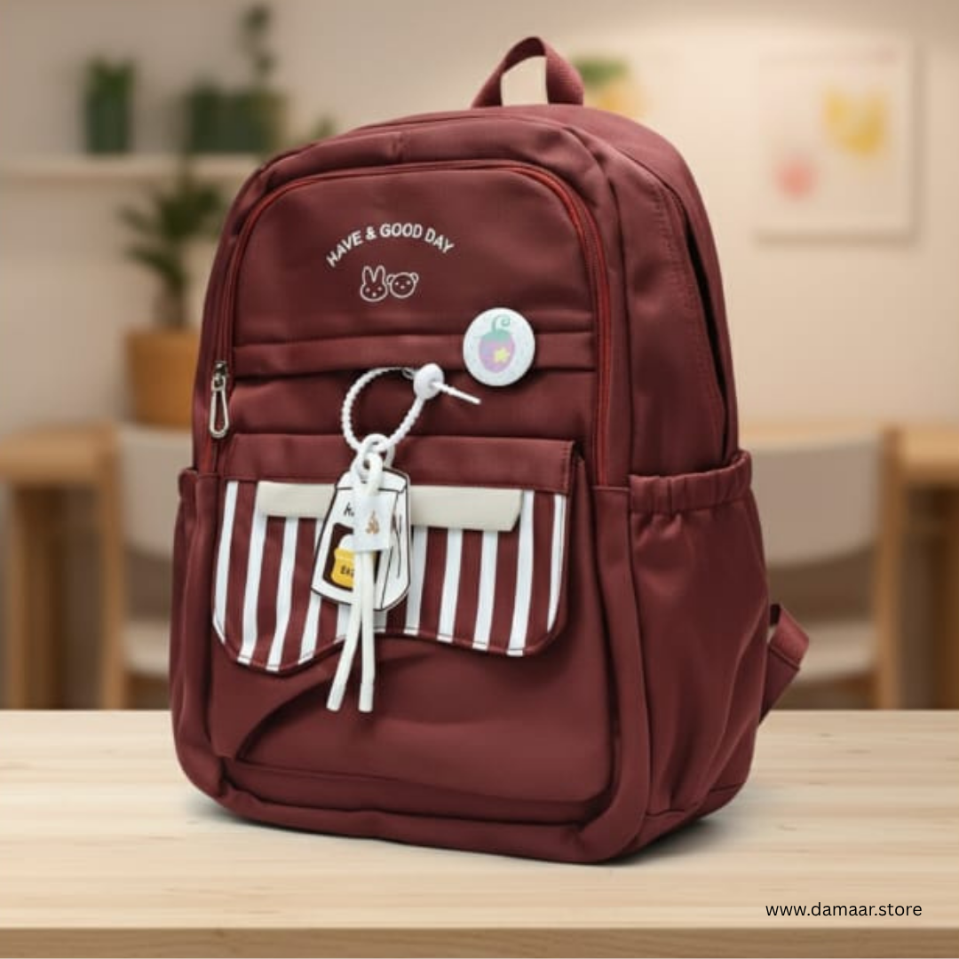 Good Day Fashion Bag | Spacious | Multiple Compartment | School or Travel Bag