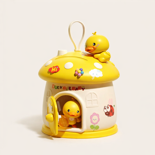Kids Mushroom House Piggy Bank | Cute Coin Saving Box for Children | Money Saving Toy Gift for Boys & Girls