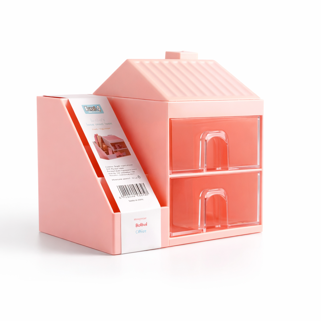 Sweet Home Desk Organiser | Stationery Holder | Space Saving | School, Home or Office Stationery Holder