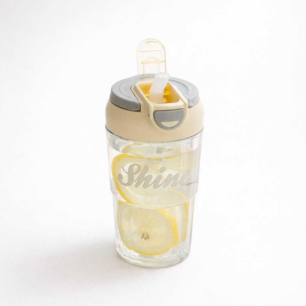 Classy Tumbler | 2 in 1 , Use as Tumbler or Sipper | 480 ML Capacity | For Hot or Cold Beverage