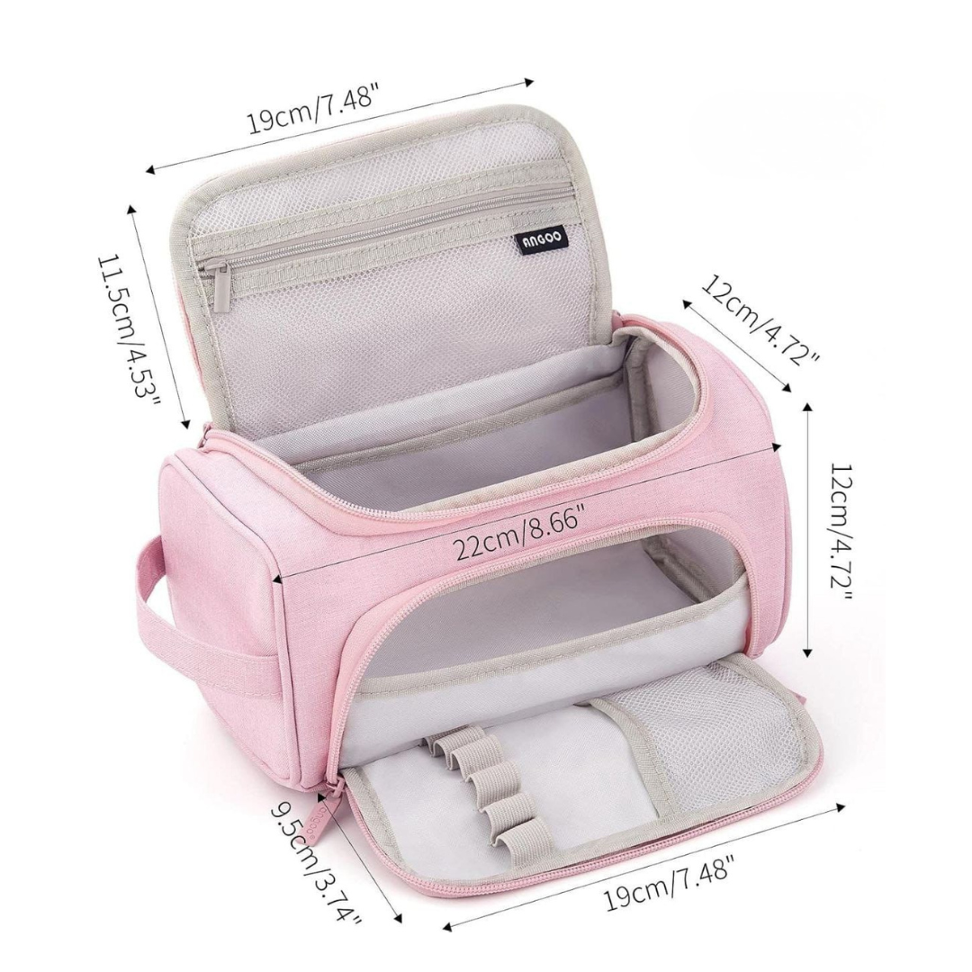 Bloom Pencilcase Large Pouch | Multi Compartment Stationery Organiser | Cosmetics or Travel Essentials