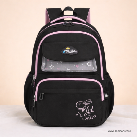 Cute Rabbit Backpack | Large Capacity | Waterproof  | Multipocket and More Storage | Lightweight and Comfort