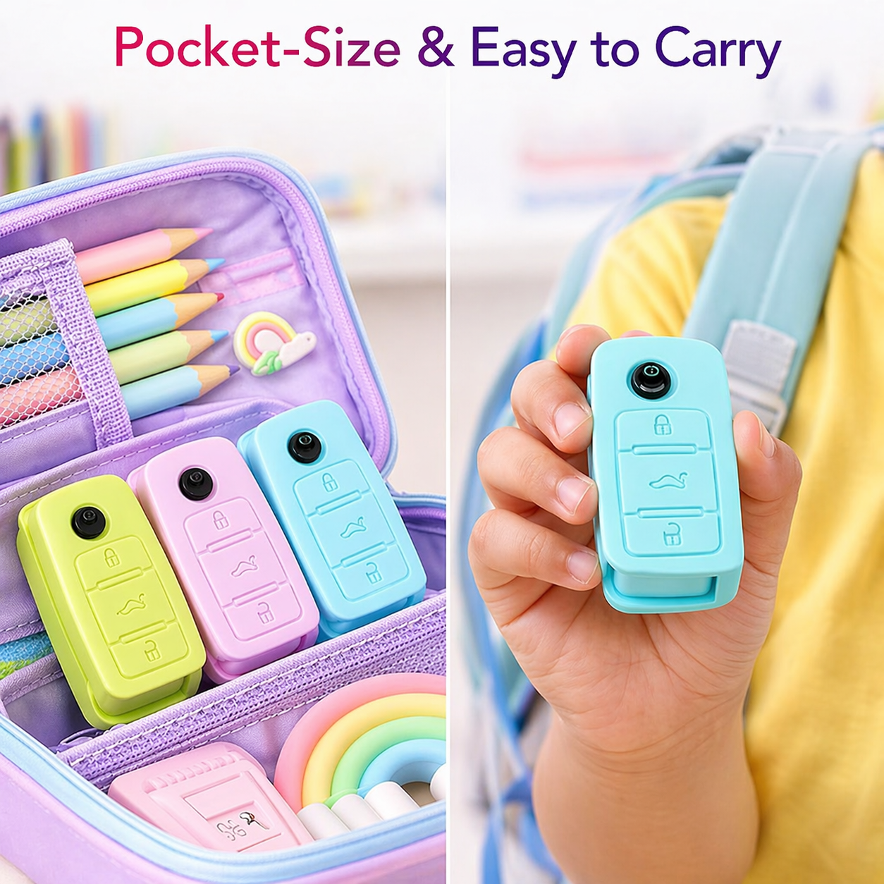 Car Remote Key Eraser | Fun and Fancy Eraser | Set of 2 Random Colours | Return Gifts & Stationery Collections