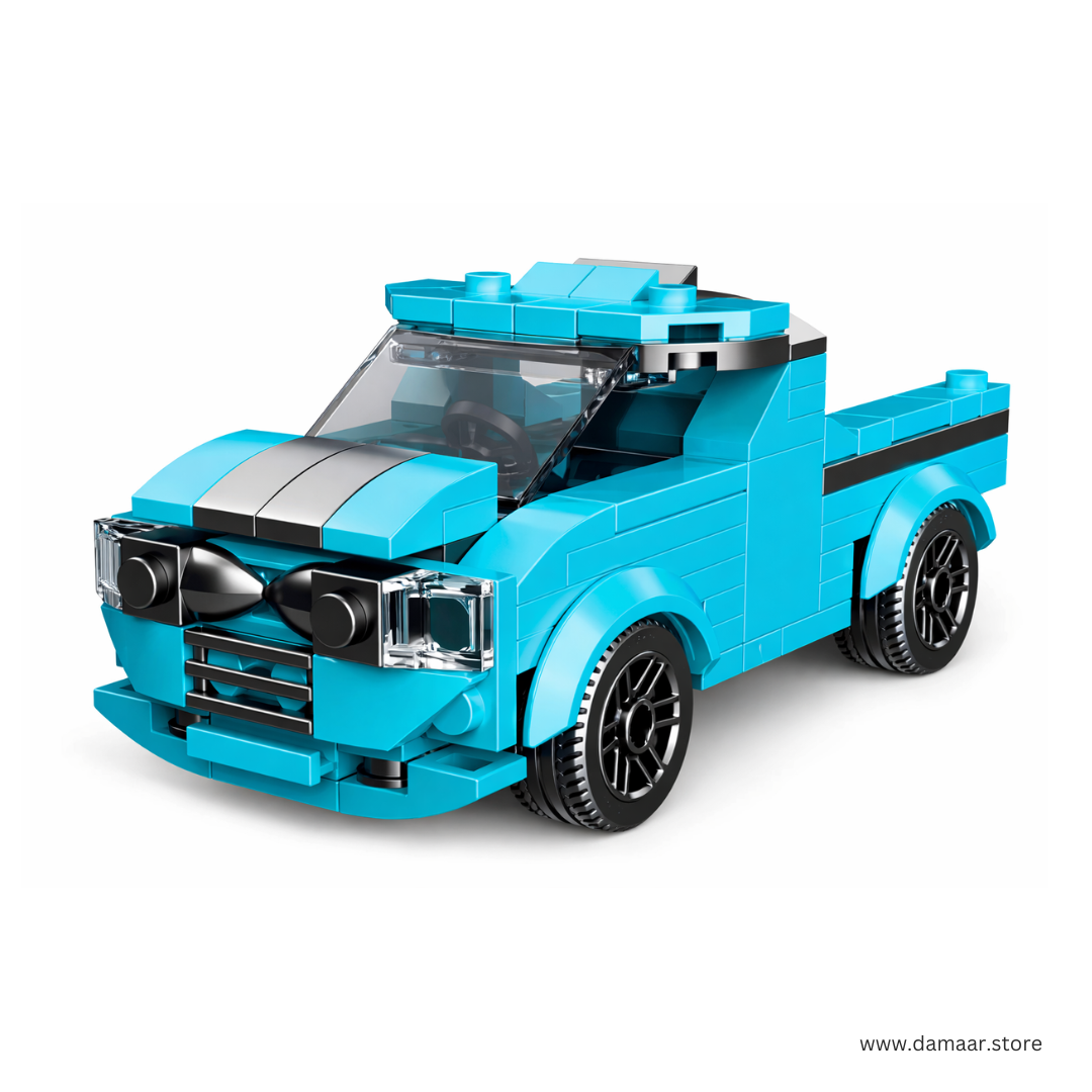 Thunder Racing Vehicles | Build 10 Unique Vehicles | Multificence, Lego Style | For Kids Aged above 6 Years | Gift Set