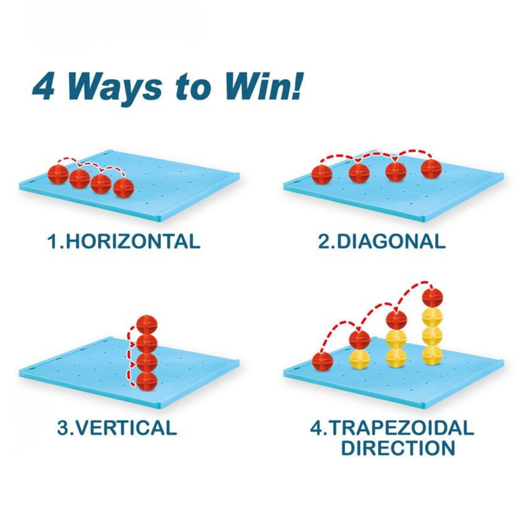 3D Connect Puzzle Game | Boost Brain Power | 3D Strategy Gameplay | Indoor & Outdoor Play