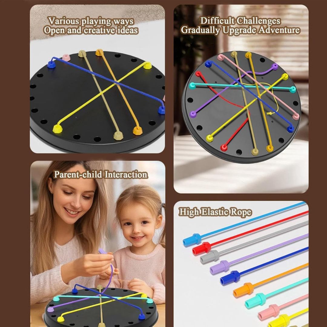 Brainy Knots Rope Game | Intelligence Development | Brainy Knot Game | for Family