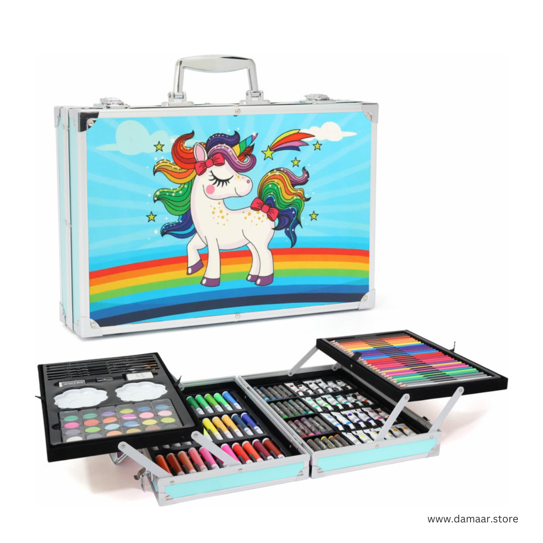 Art Kit in Portable Suitcase Style | Multiple Colouring Options | Professional Drawing Kit | Return Gift