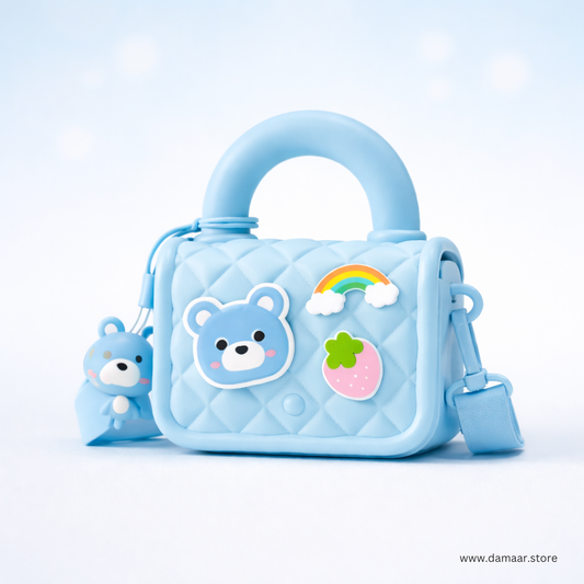 Little Joy Mini Hand Bag | Premium Kawaii-Q Brand | Cute Design and Stylish |Ideal for Kids (4–8 Years)