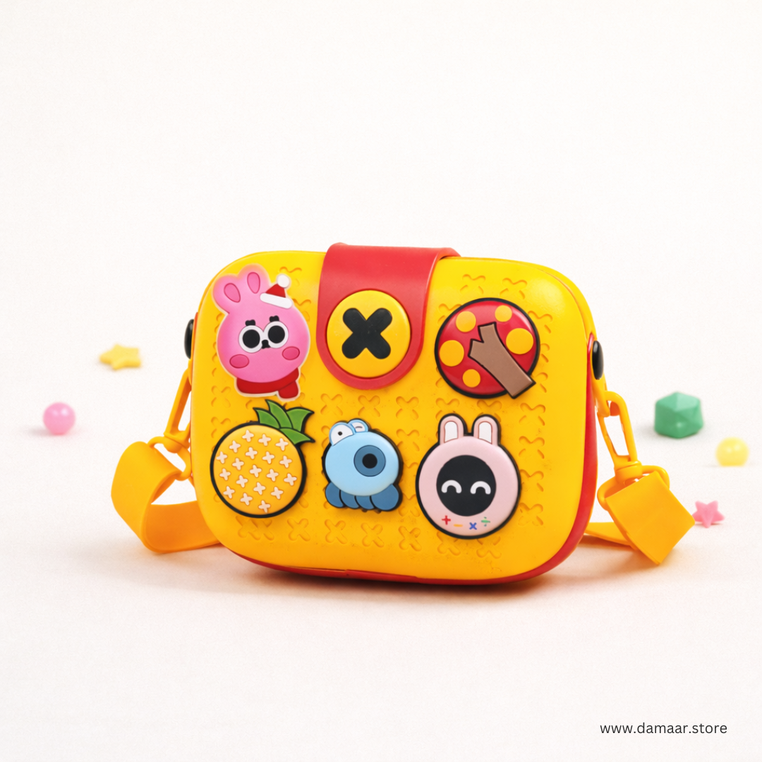 Candy Pop Sling Bag | Premium Kawaii-Q Brand | Cute Design and Stylish |Ideal for Kids (3–6 Years)