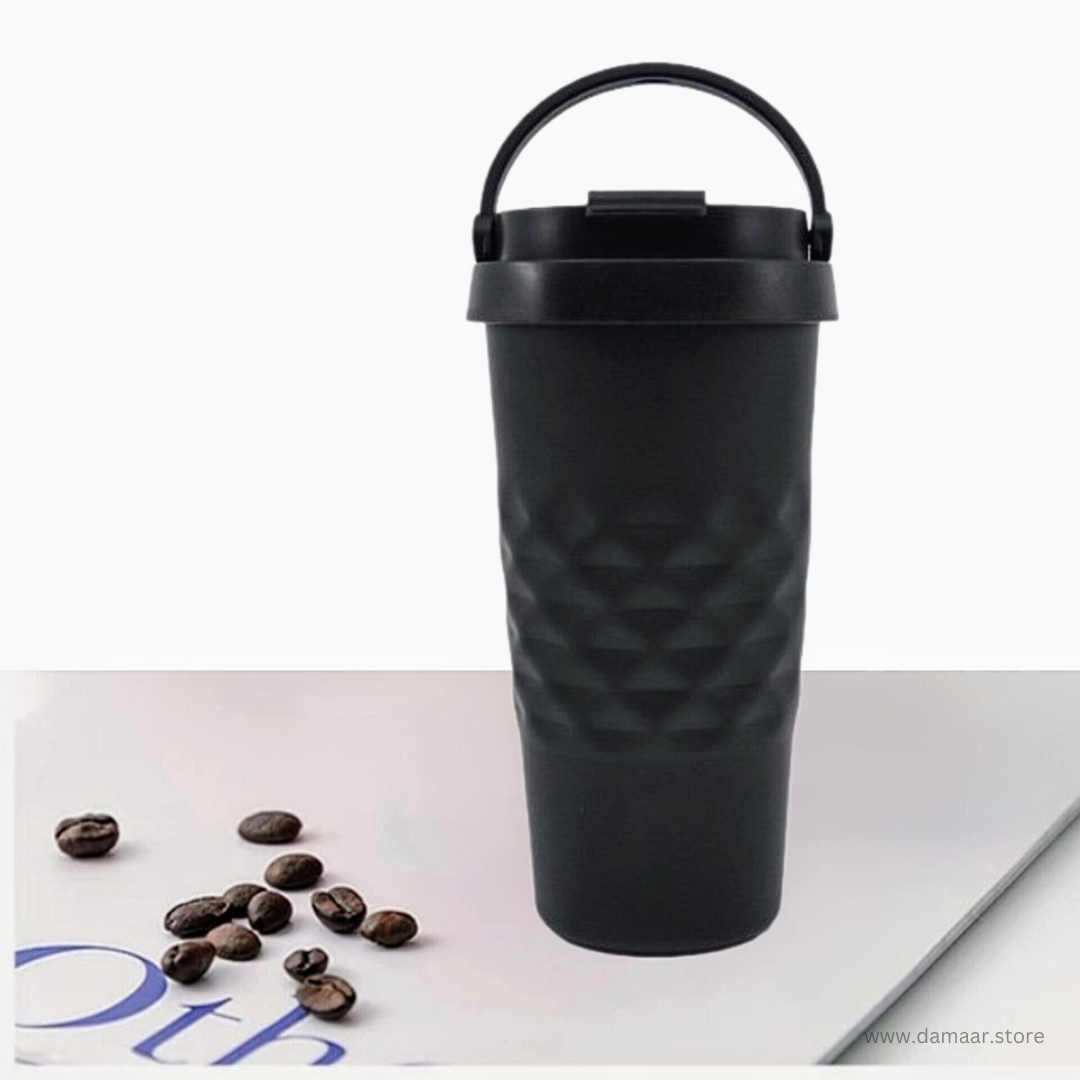 Stainless Steel Vacuum Insulated Tumbler Flask | 500 ML Capacity | Hot or Cold Drink
