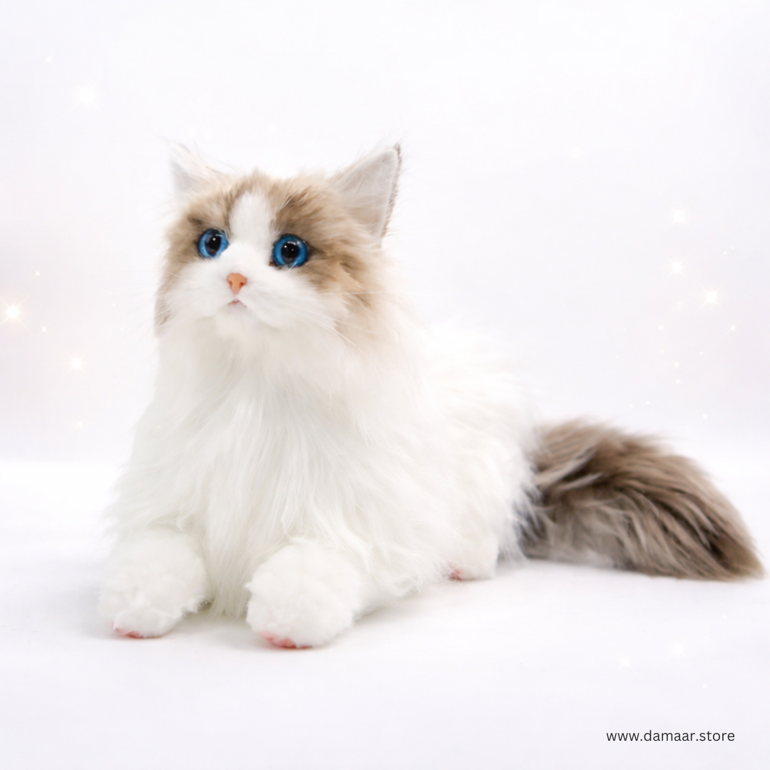 Cute Cat Fur Bag | Soft Plush Doll | Spacious Interior | Carry Essentials in Style | Great Gift