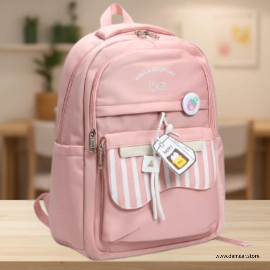 Good Day Fashion Bag | Spacious | Multiple Compartment | School or Travel Bag