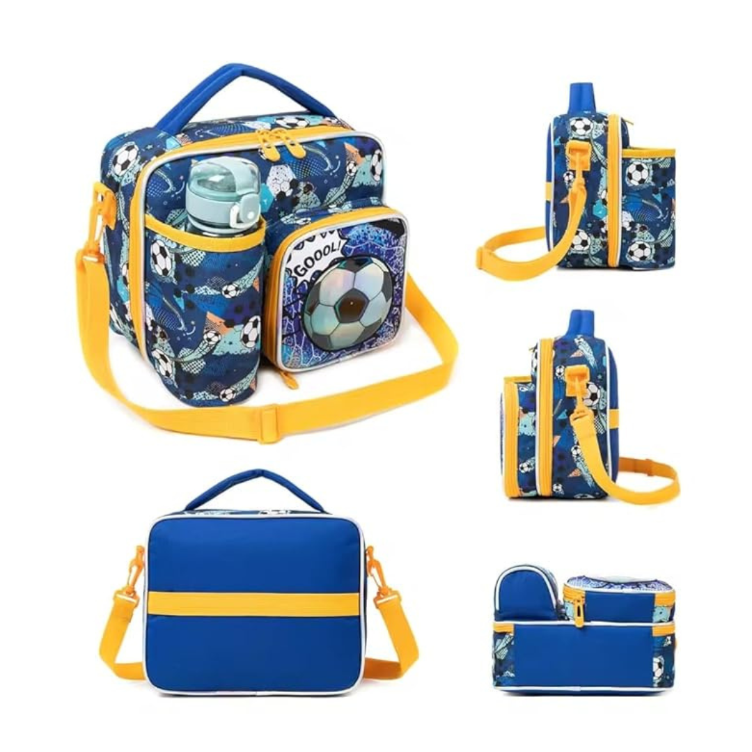 3D Insulated Lunch Bag | Attractive Design | High Quality Material | Spacious & Compact