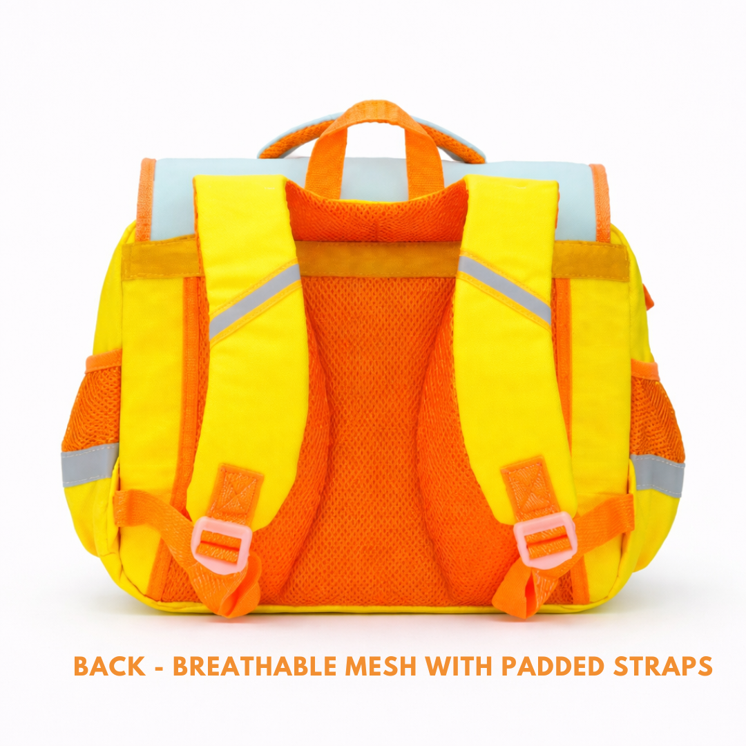 School Bus Backpack | Stylish and Comfortable | Spacious | Travelling or School | Ideal for Kids (3–6 Years)