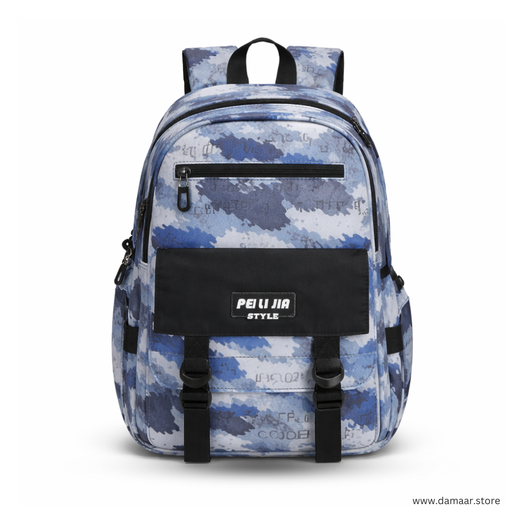 Active Style Backpack | Large Size | More Storage | Light weight | Multicolour | Ideal for aged 6+ and teenagers