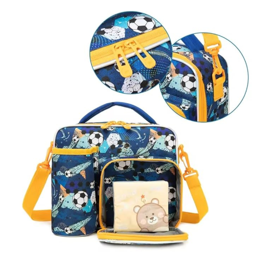 3D Insulated Lunch Bag | Attractive Design | High Quality Material | Spacious & Compact