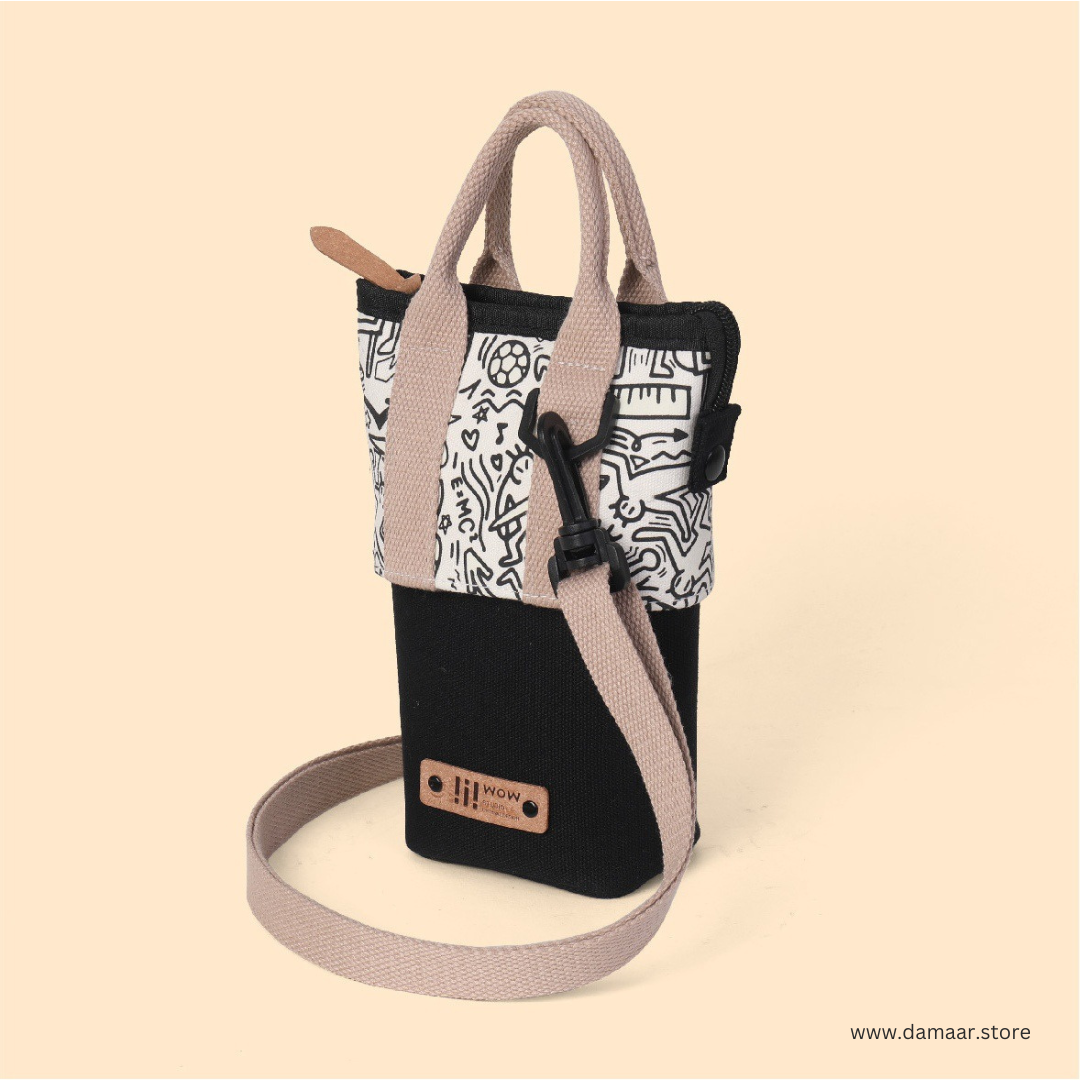 Expandable Stylish Pouch | Sleek Design | Stationery or Cosmetics Organiser | Cute and Stylish