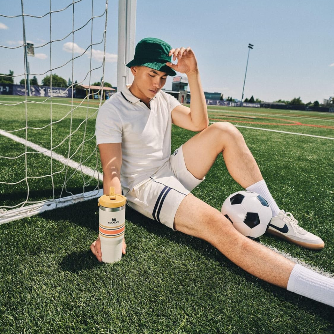 Stanley Flip Straw Tumbler | 900 ML Large Capacity | Premium Stainless Steel | Vacuum Insulated | Ideal for Travel or Sports