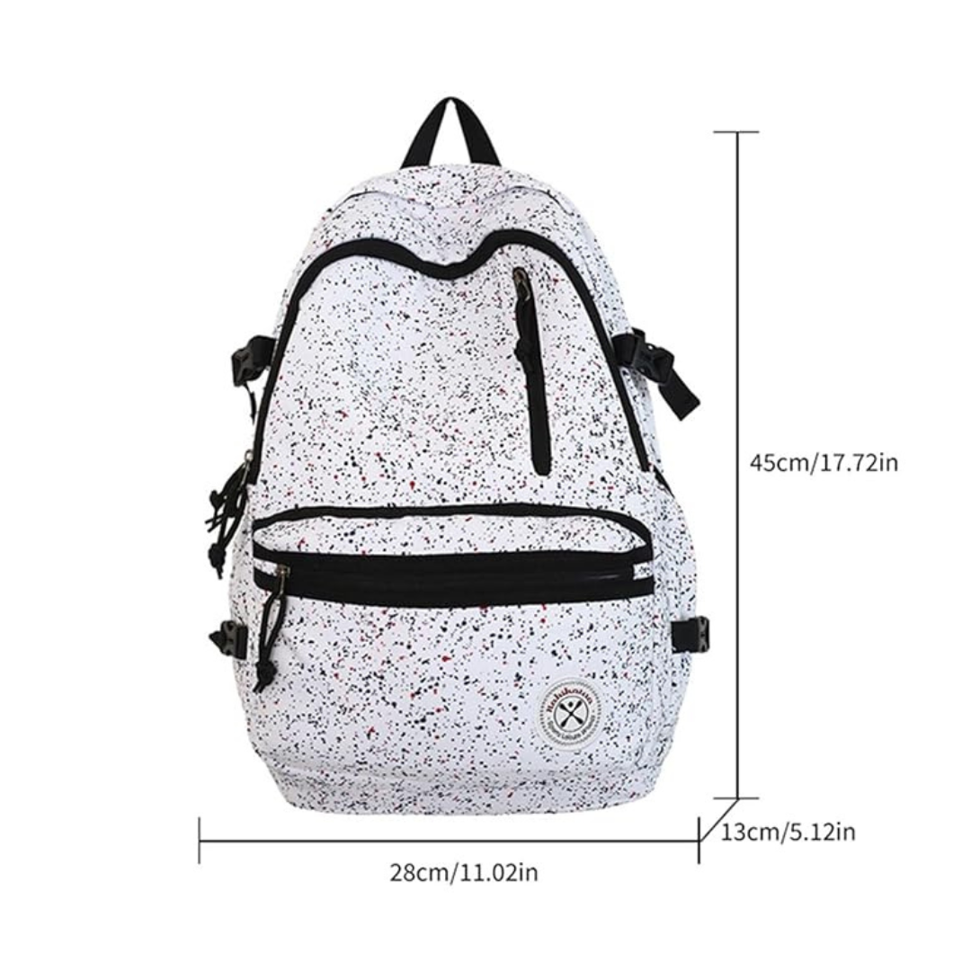 Urban Splash Backpack | Stylish and Comfortable | Spacious | Travelling or School | Ideal for 12 Years & Above