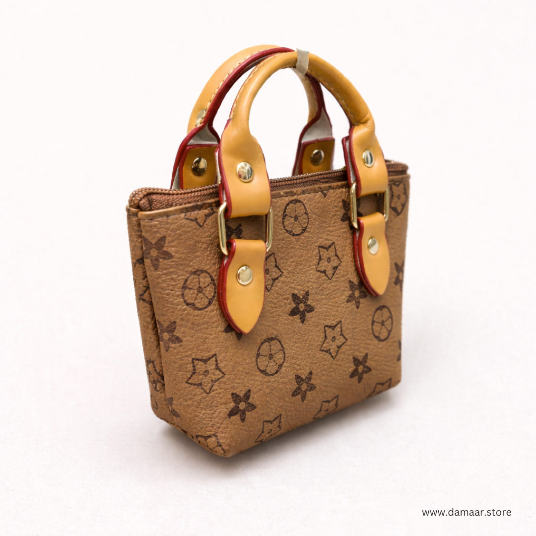 Mini Luxe Pouch | Key Chain Style | Stylish & Compact | Attractive Design