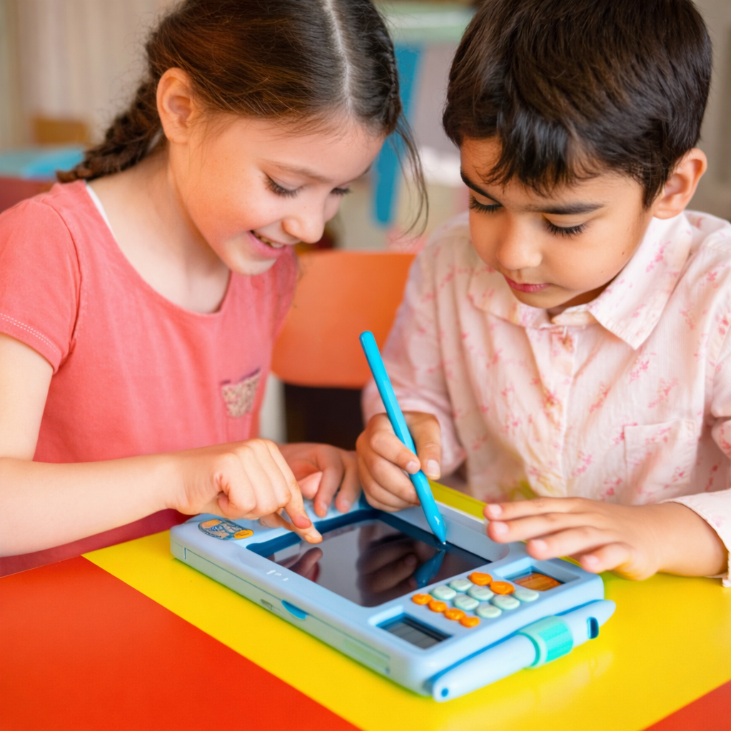 LCD Writing Tablet with Smart Calculator | Learn Maths, Drawing and Writing | Learning Toy for Kids