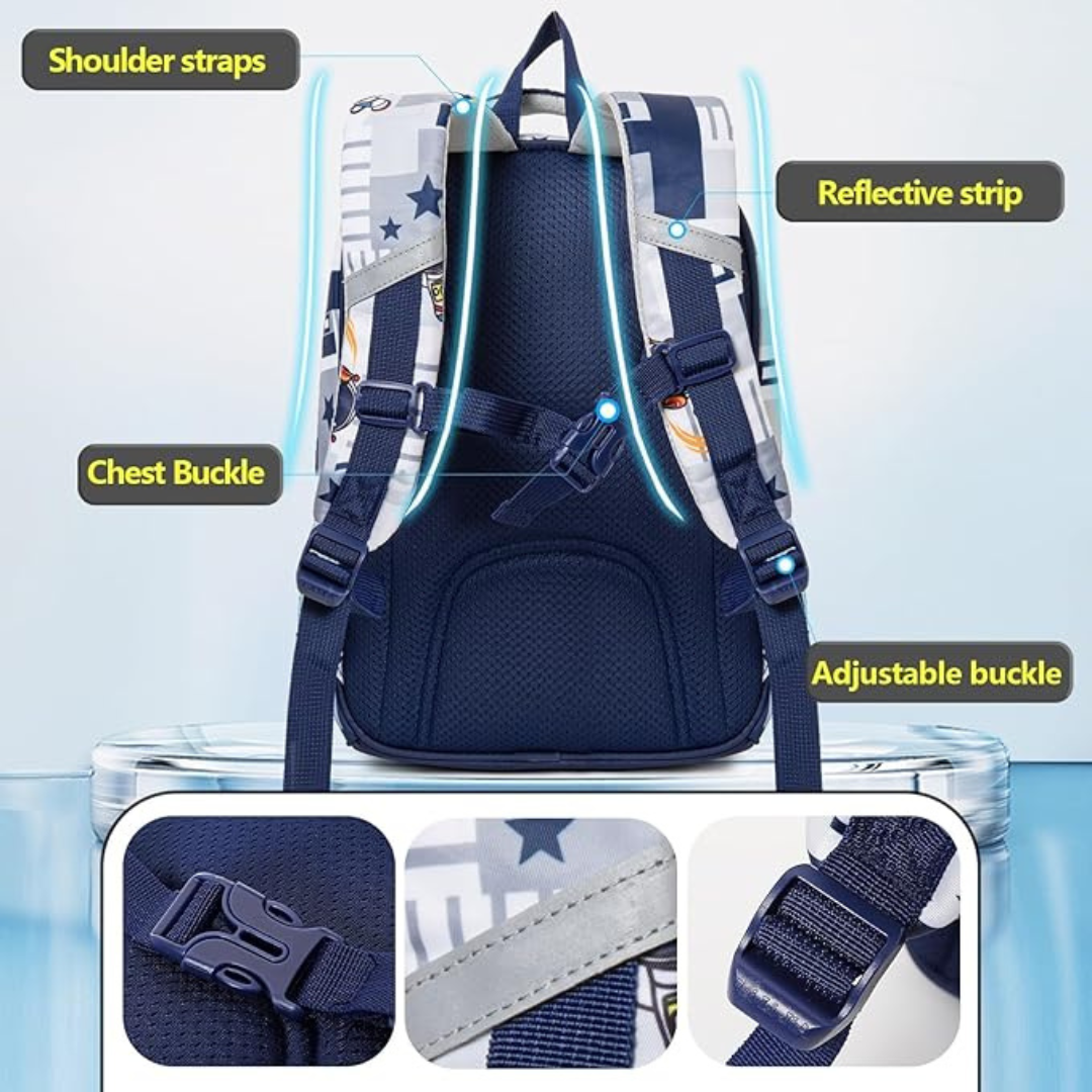 Adventure Space Backpack | Waterproof  | Multipocket and More Storage | Lightweight and Comfort