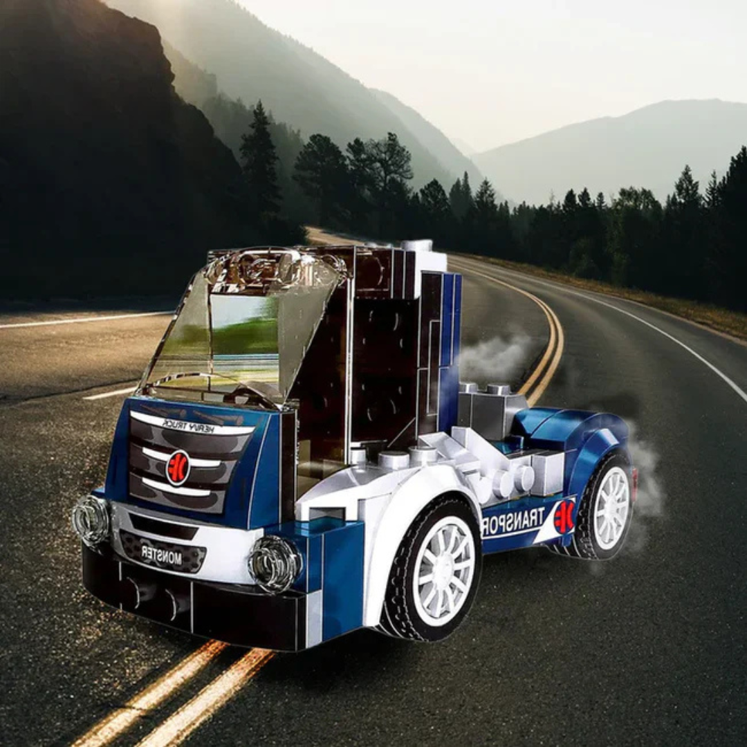 Heavy Truck | Build 10 Unique Vehicles | Multificence, Lego Blocks | For Kids Aged above 6 Years | Gift Set