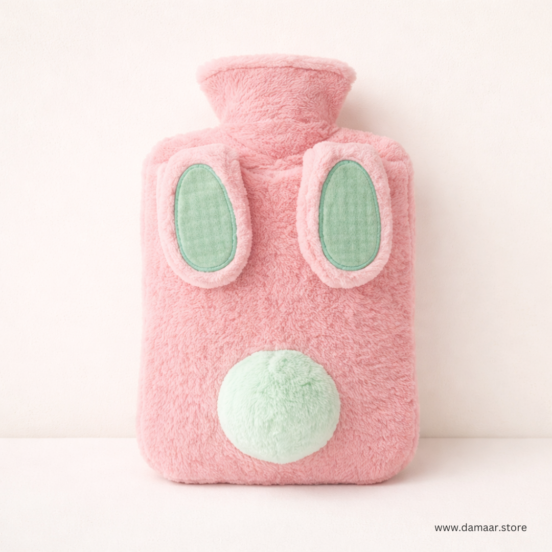 Plush Bunny Hot Water Bag | 1000ml Reusable Bag | Soothing Relief | Compact and Travel Friendly Design (Copy)
