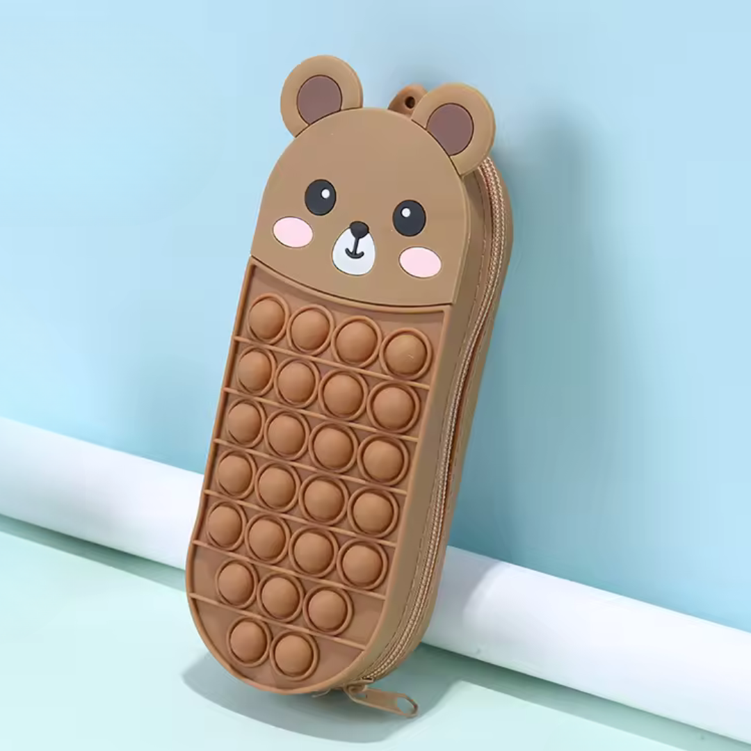 Stylish Popit Pouch Pencil Case |  Playful Popit Design | Multifunctional Purpose| School Kids or Teens