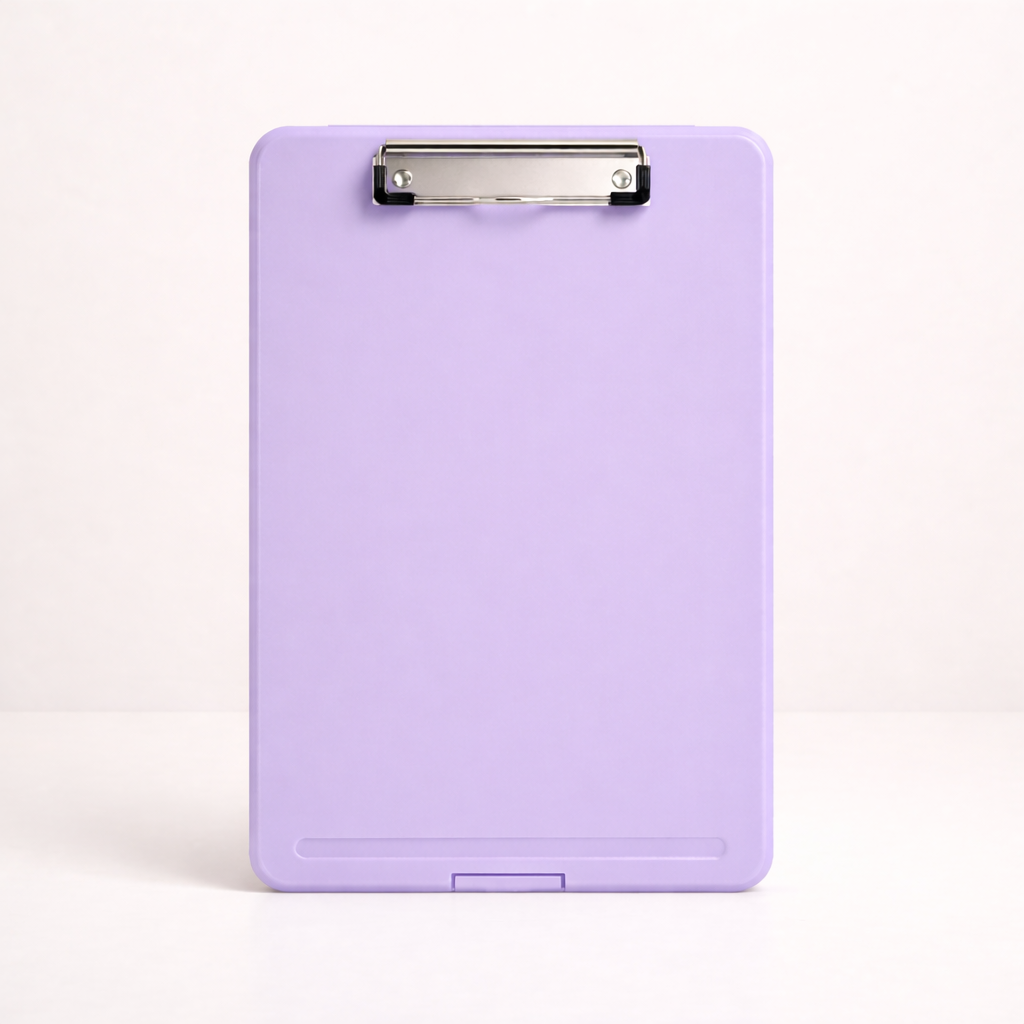 Clipboard File with Storage Box | Writing Pad and A4 Paper Storage | Lightweight and Durable | For Student or Office Use