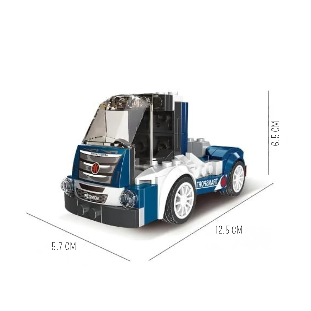 Heavy Truck | Build 10 Unique Vehicles | Multificence, Lego Blocks | For Kids Aged above 6 Years | Gift Set