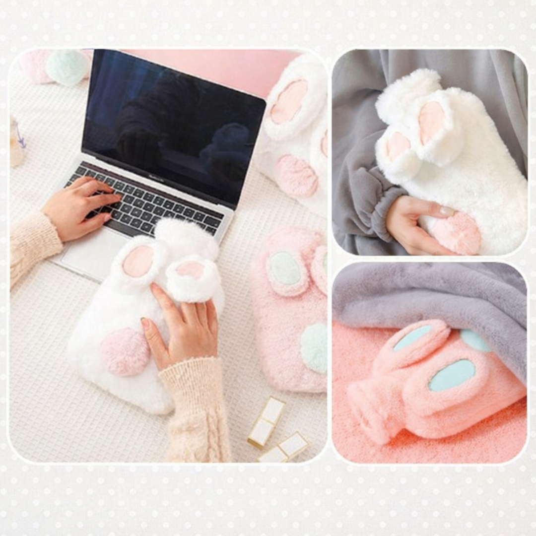 Plush Bunny Hot Water Bag | 1000ml Reusable Bag | Soothing Relief | Compact and Travel Friendly Design (Copy)