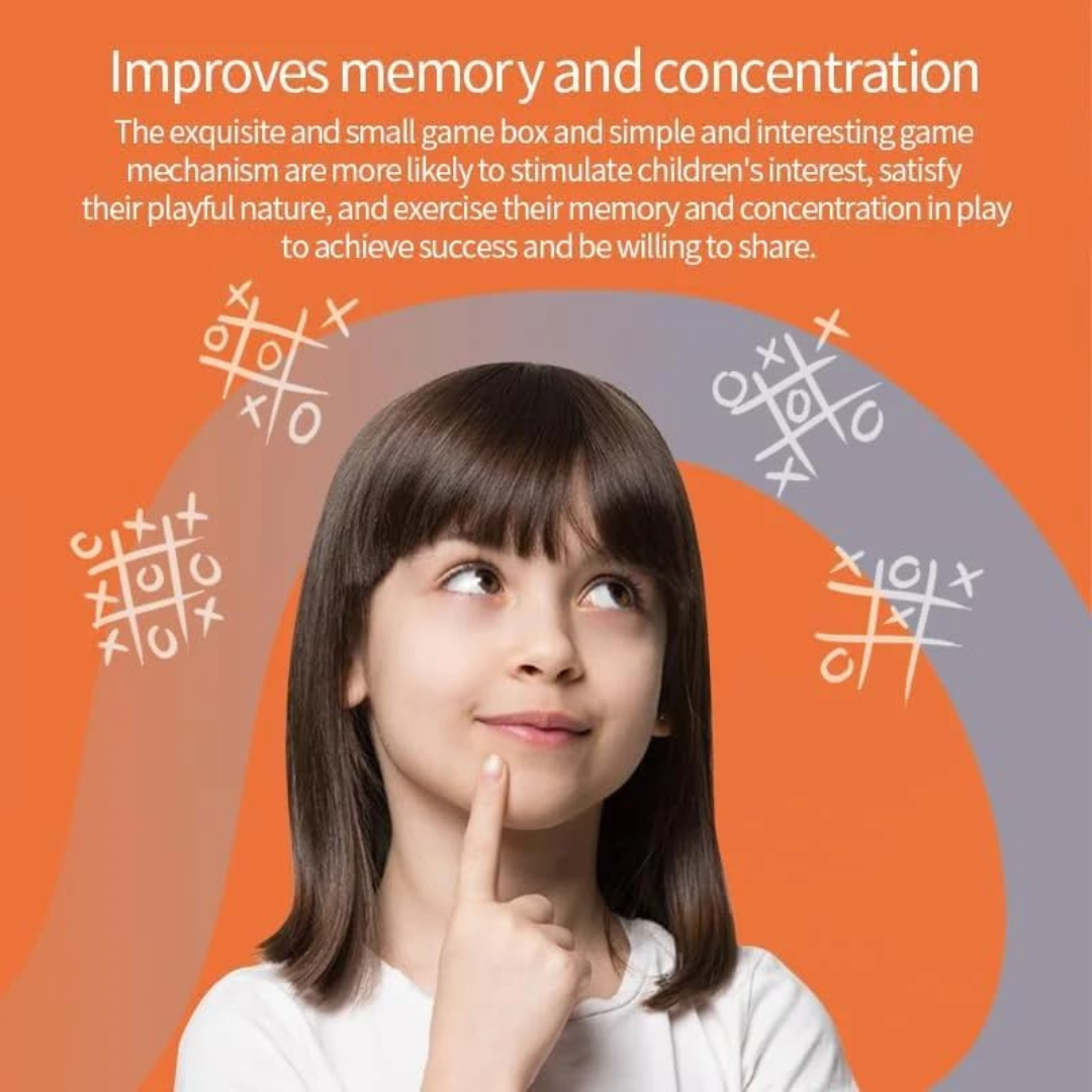 AI Intelligence Tic Tac Toe Game | 9 Game Modes | Smart Puzzle Memory Training | Brain-Boosting Strategy Fun