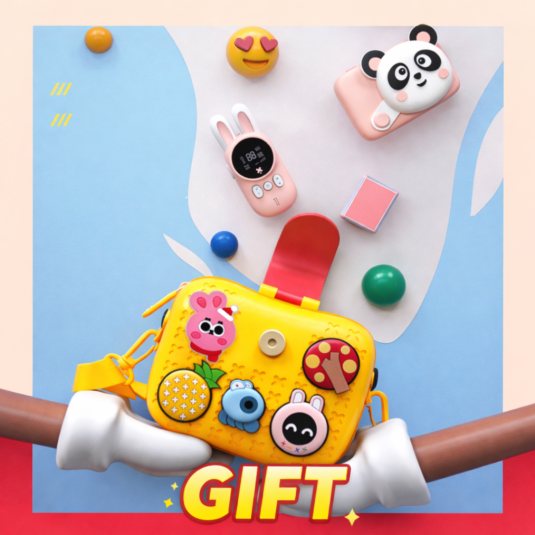 Candy Pop Sling Bag | Premium Kawaii-Q Brand | Cute Design and Stylish |Ideal for Kids (3–6 Years)