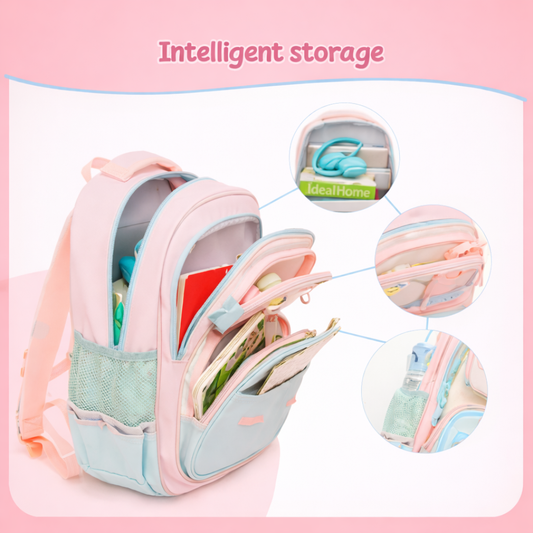 Clouds Explorer Backpack | Lightweight and Water-Resistant | Breathable Back & Multiple Compartments