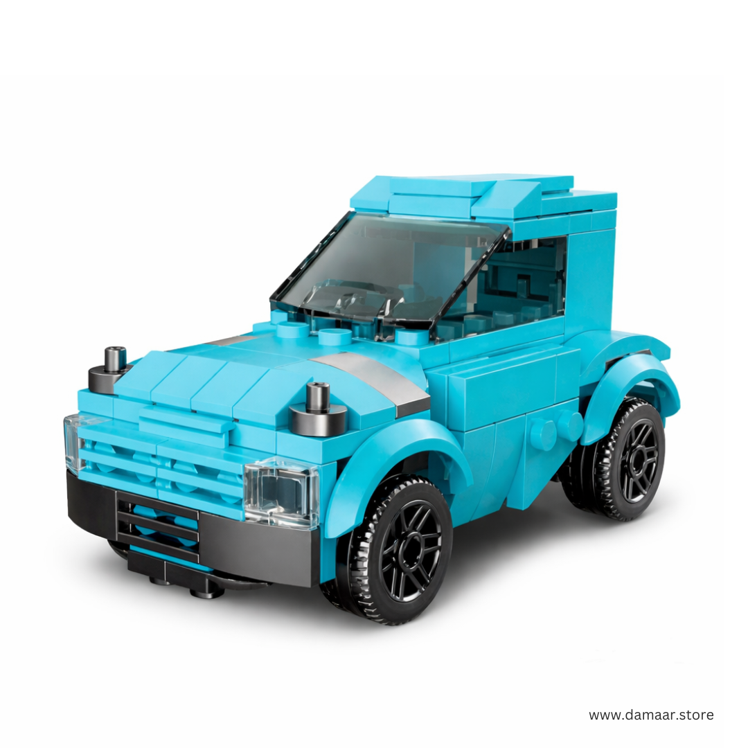 Thunder Racing Vehicles | Build 10 Unique Vehicles | Multificence, Lego Style | For Kids Aged above 6 Years | Gift Set