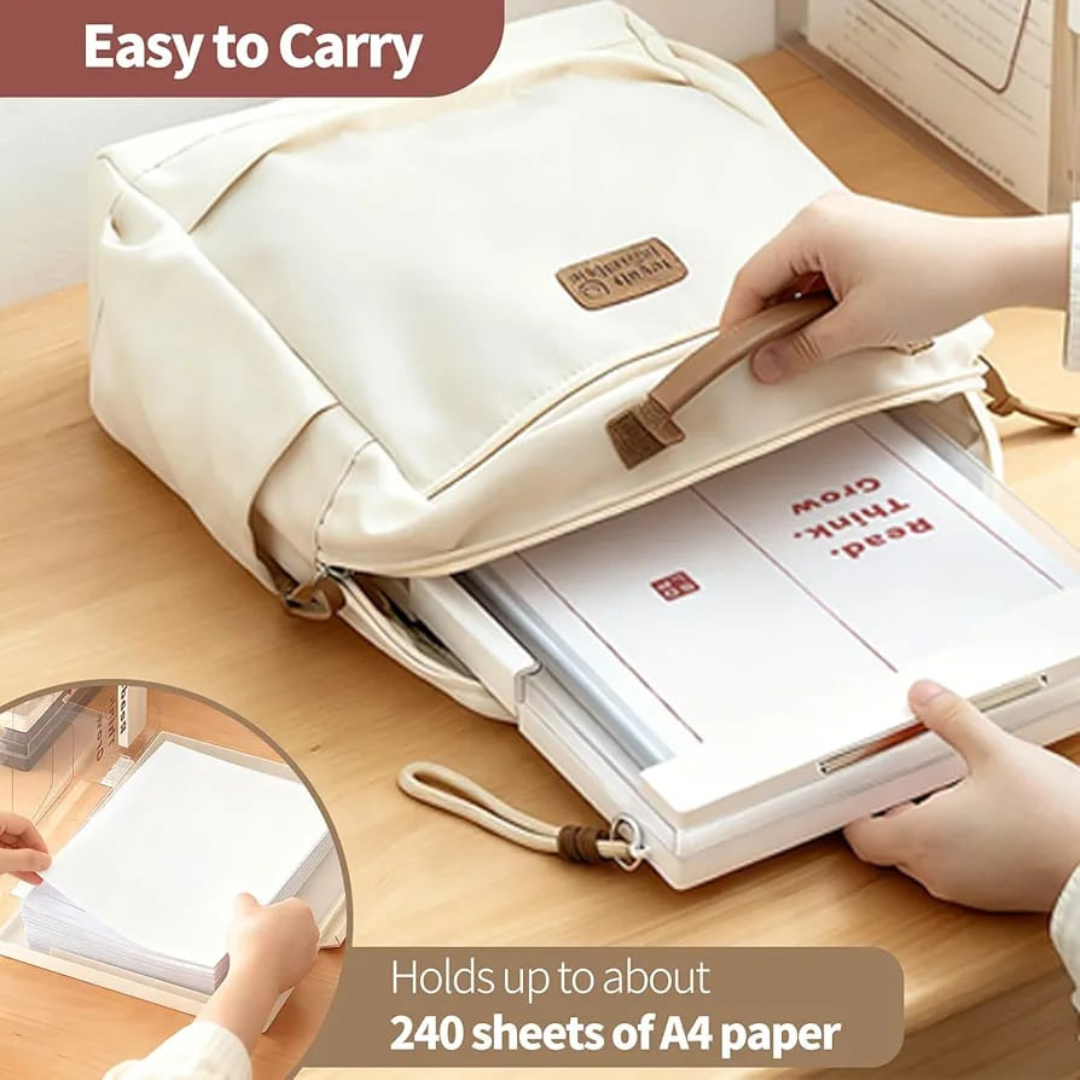 Dual Function Folder | Writing Pad and Exam Paper Storage Box | For Student or Office Use