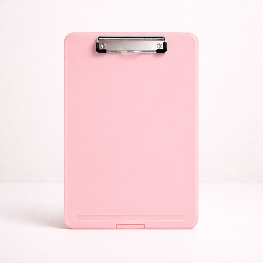 Clipboard File with Storage Box | Writing Pad and A4 Paper Storage | Lightweight and Durable | For Student or Office Use