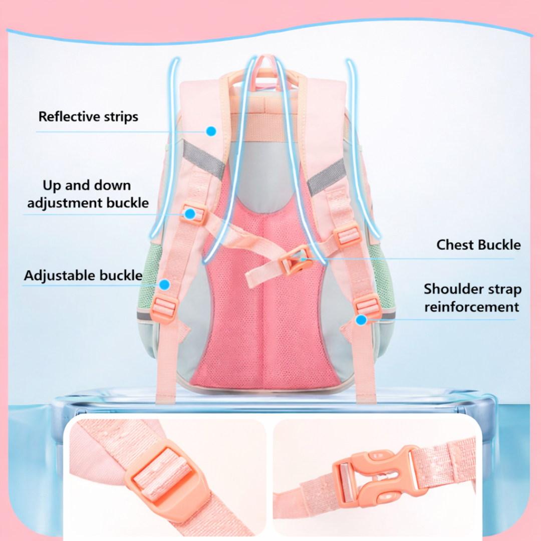 Clouds Explorer Backpack | Lightweight and Water-Resistant | Breathable Back & Multiple Compartments