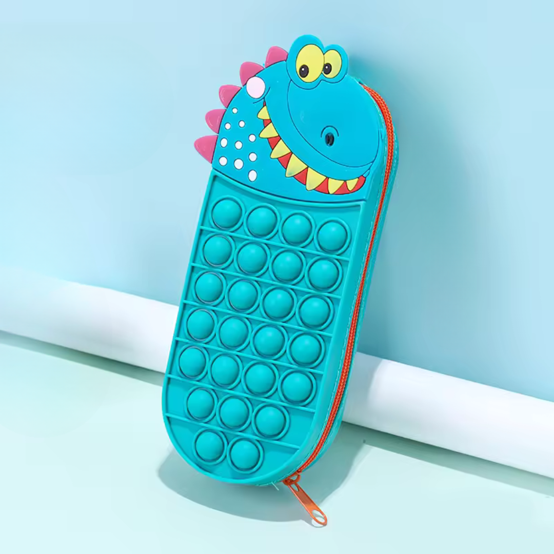 Stylish Popit Pouch Pencil Case |  Playful Popit Design | Multifunctional Purpose| School Kids or Teens