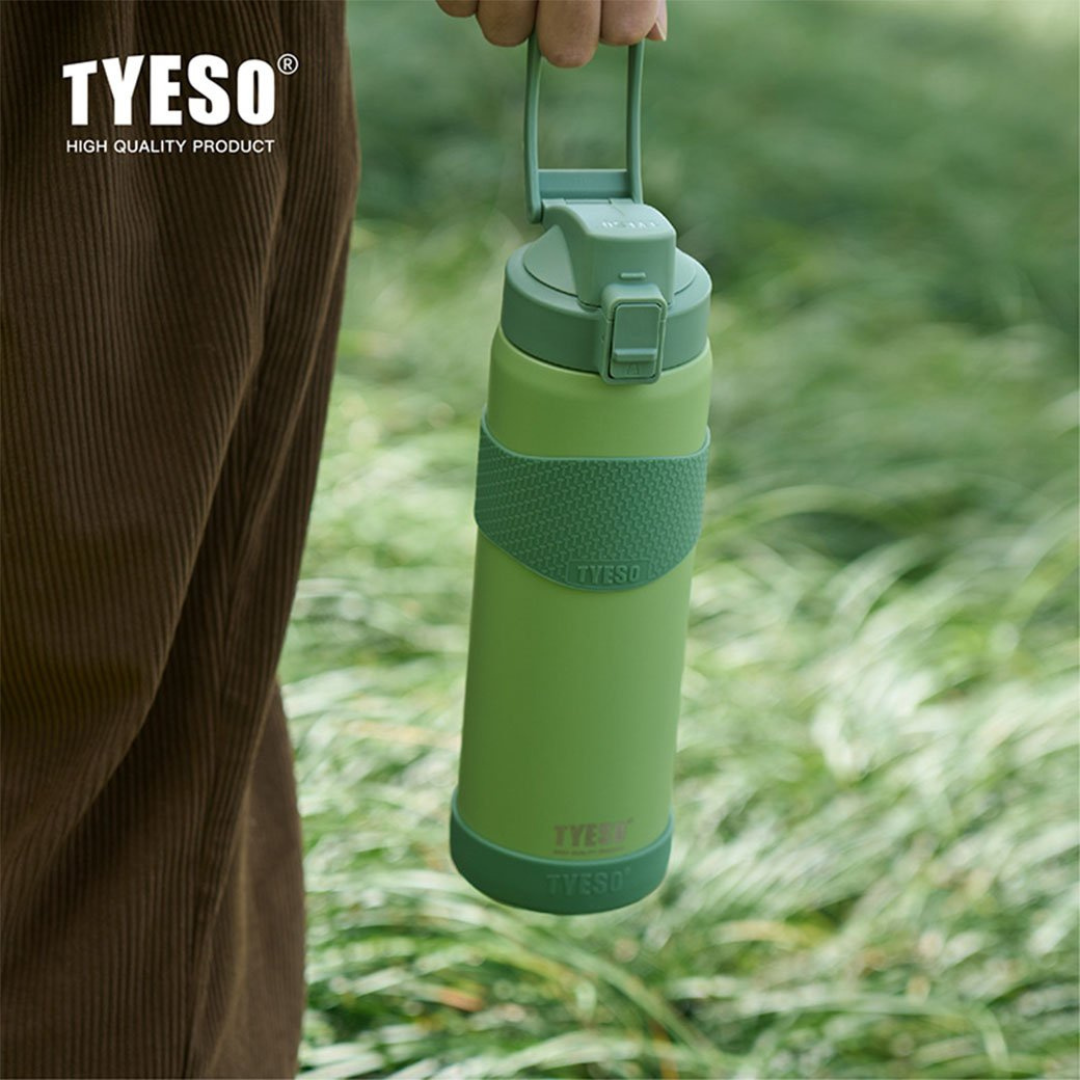 Tyeso Chillcore Premium Water Bottle |  Insulated Stainless Steel Water Bottle | Keeps 24Hours Cold or 12 Hours Hot