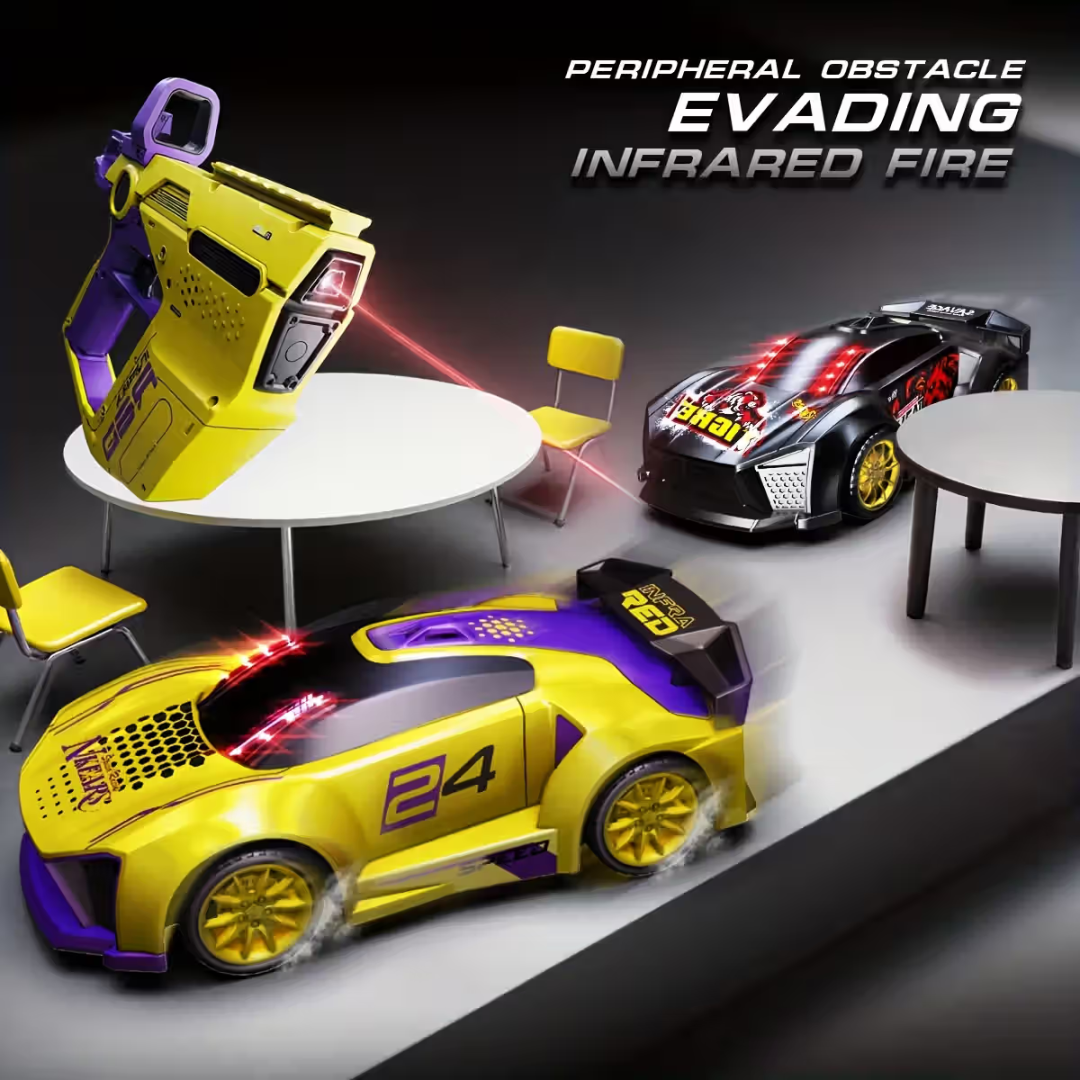 Infrared Battle Car with Remote Control | Action and Fun | Shoot and Dodge | Cool Design