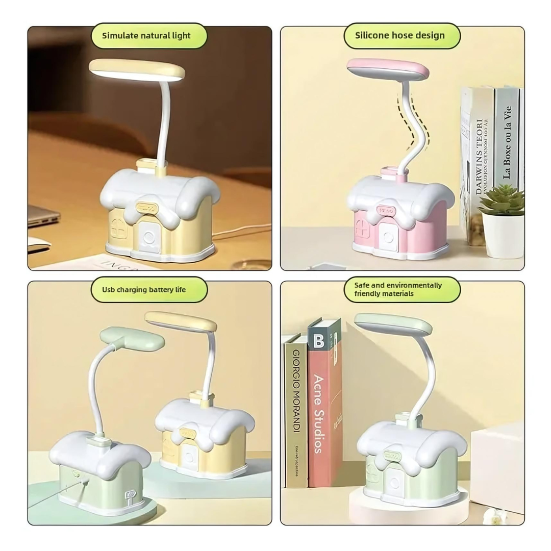 Igloo Table Lamp | Cute-Compact-Bright | USB Charging | Safe and Friendly | Gift