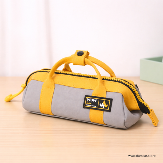 Wow Pouch | Cute and Stylish | Durable Material with Smooth Zipper | Carry Stationery or Cosmetics