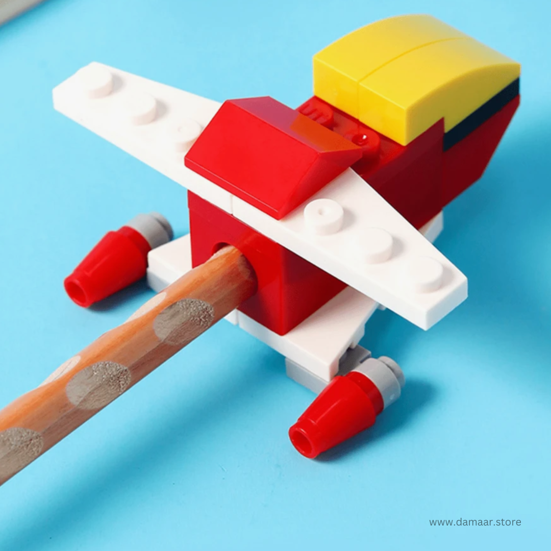 Sharpener | DIY Lego Style Sharpener | Stationery | Pack of any 2 different designs