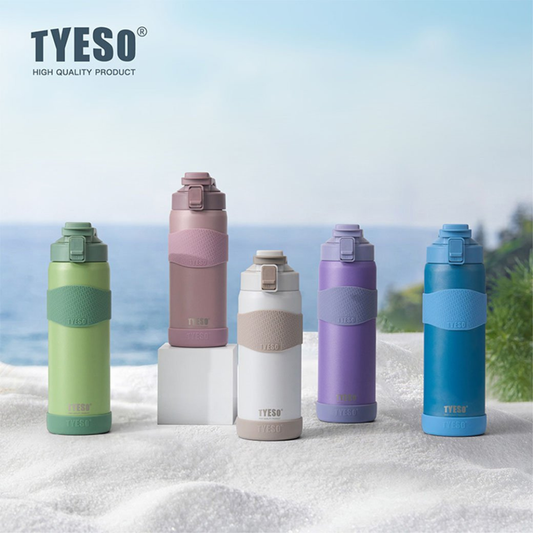 Tyeso Chillcore Premium Water Bottle |  Insulated Stainless Steel Water Bottle | Keeps 24Hours Cold or 12 Hours Hot
