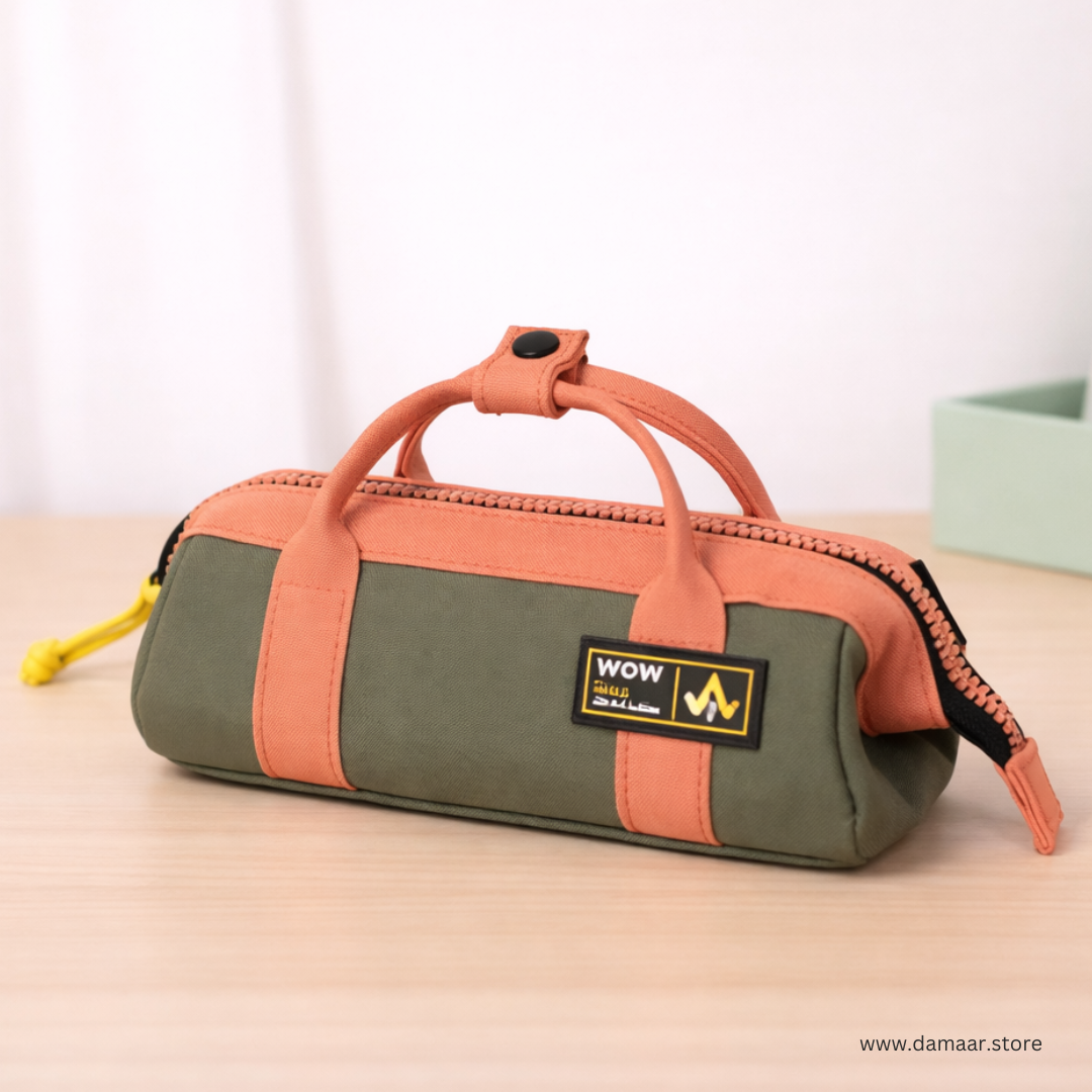 Wow Pouch | Cute and Stylish | Durable Material with Smooth Zipper | Carry Stationery or Cosmetics
